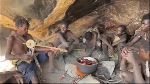 Inside The Incredible World Of The Hadzabe Tribe | Hunting, Cooking & Surviving!