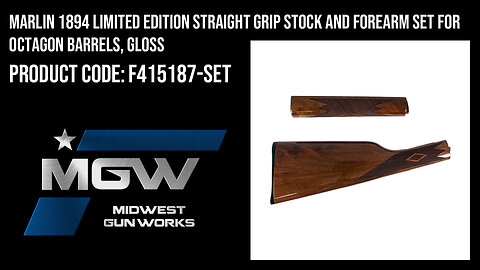 Marlin 1894 Limited Edition Straight Grip Stock and Forearm for Octagon Barrels, Gloss - F415187-SET