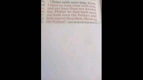 John 1:18,14:9