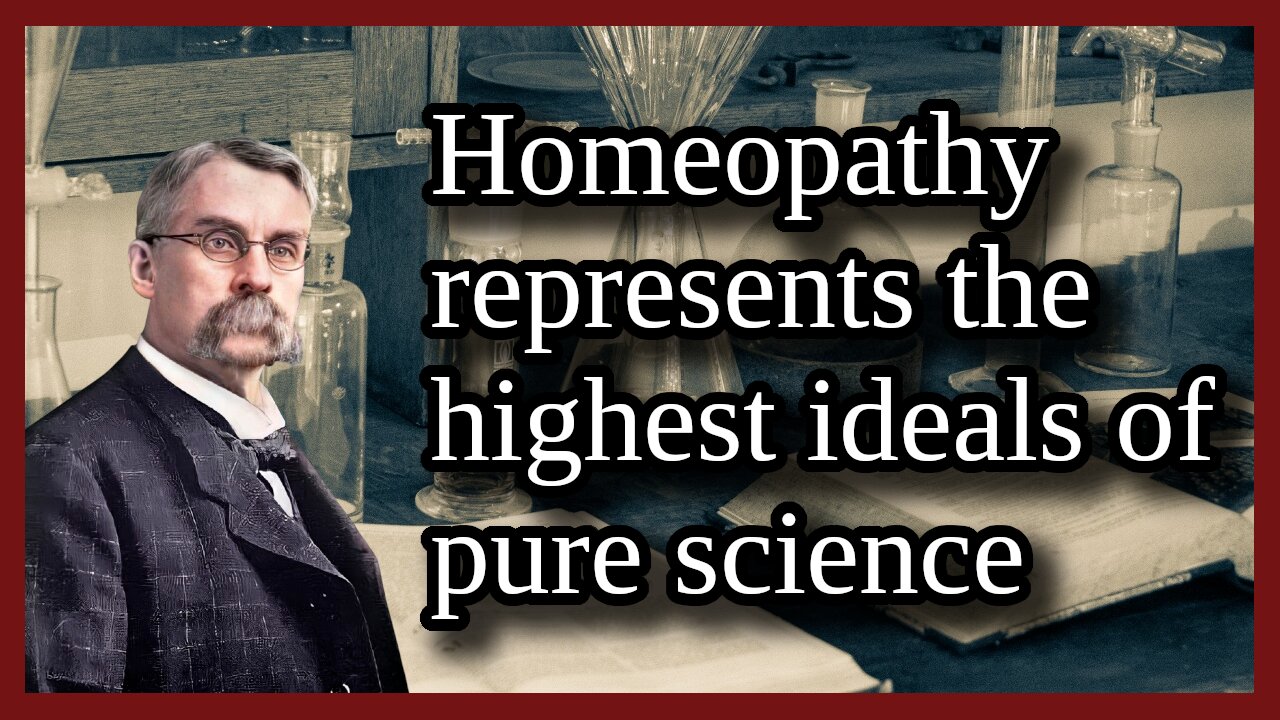 Homeopathy represents the highest ideals of science