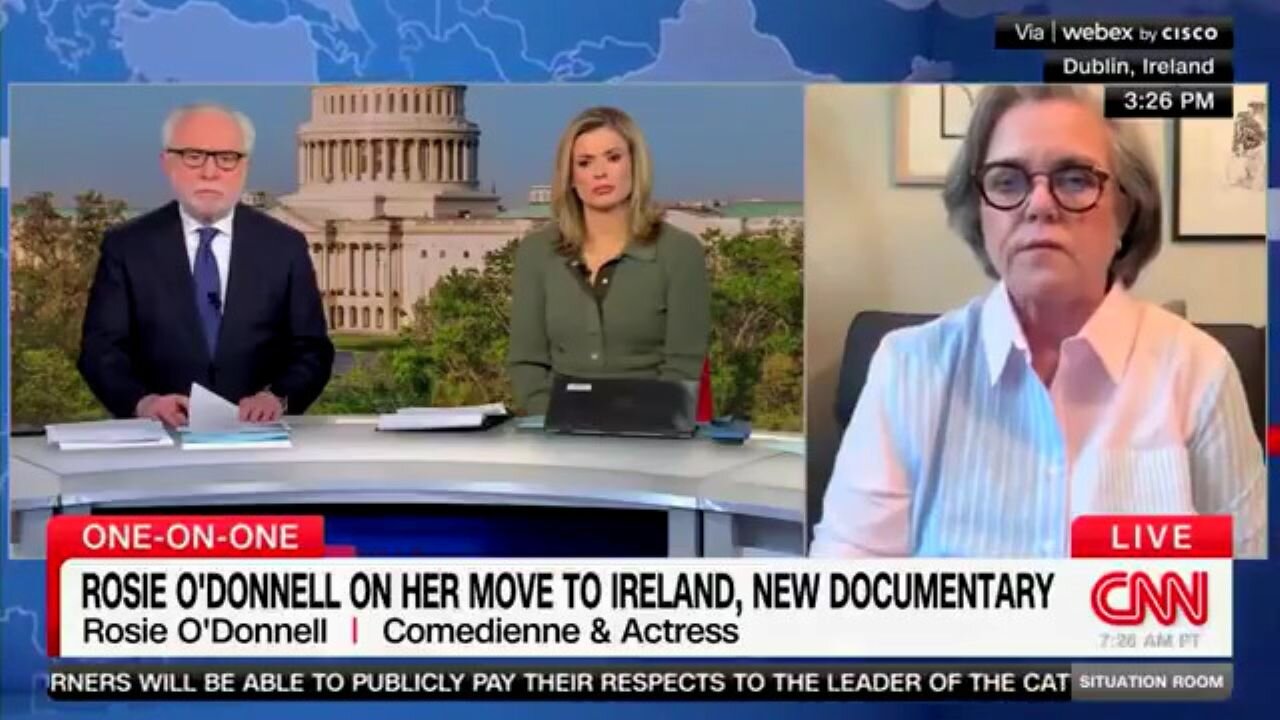 Rosie O'Donnell Bolts With Non-Binary Kid…Says Project 2025 Is Trump's Evil Plot To Ruin Their Lives