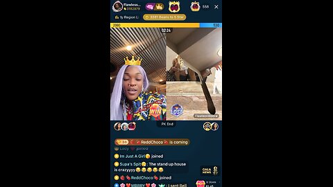 FLAWLESS SISTERS BABY & MEEKA LINED ON BIGO LIVE CHATTING