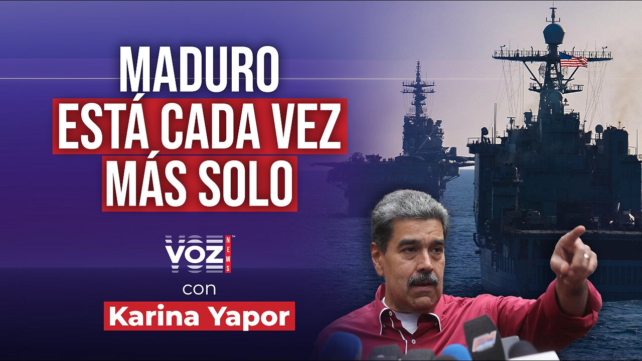 Maduro hace un llamado desesperado a alistarse ante inminente llegada de buques estadounidenses