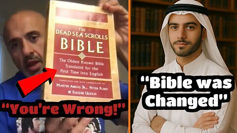 Sam Shamoun SHOWS Muslim that Bible was NEVER CHANGED