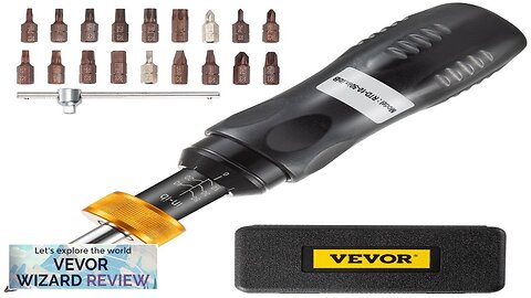 VEVOR Torque Screwdriver 1/4" Drive Screwdriver Torque Wrench Torque Screwdriver Review