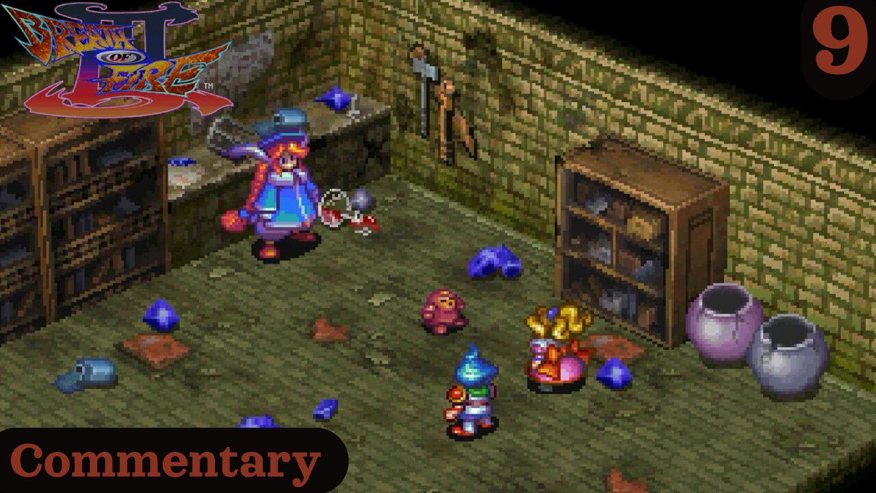 Meeting Momo and Honey in the Tower - Breath of Fire III Part 9