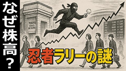 🤣投資：忍者ラリーの謎 — 2025年日本株の隠密上昇を解き明かす ‐ #忍者ラリー #日本株 #日経225