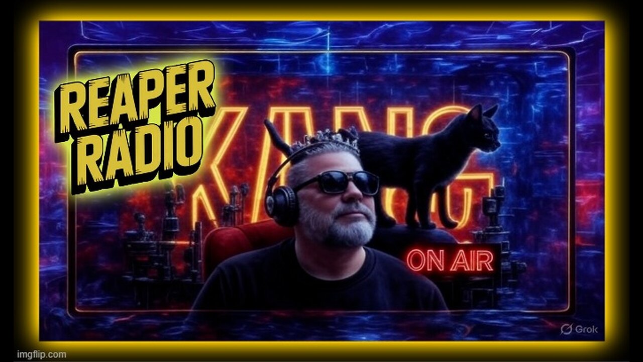 Reaper Radio - All day tunes then LIVE shows 730pm to 9pm est Mon - Fri