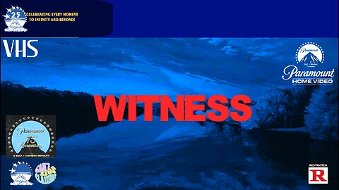 Opening and Closing to Witness (1985 Film) 1986 A.D. VHS [Special Collector's Series]