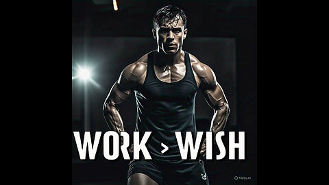 You Get What You Work For 💪 Stop Wishing. Start Moving.
