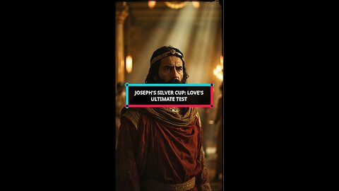 Joseph's Silver Cup: Love's Ultimate Test | Forgiveness & Redemption #shorts