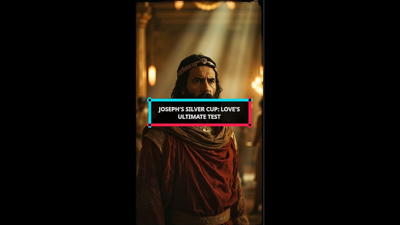 Joseph's Silver Cup: Love's Ultimate Test | Forgiveness & Redemption #shorts