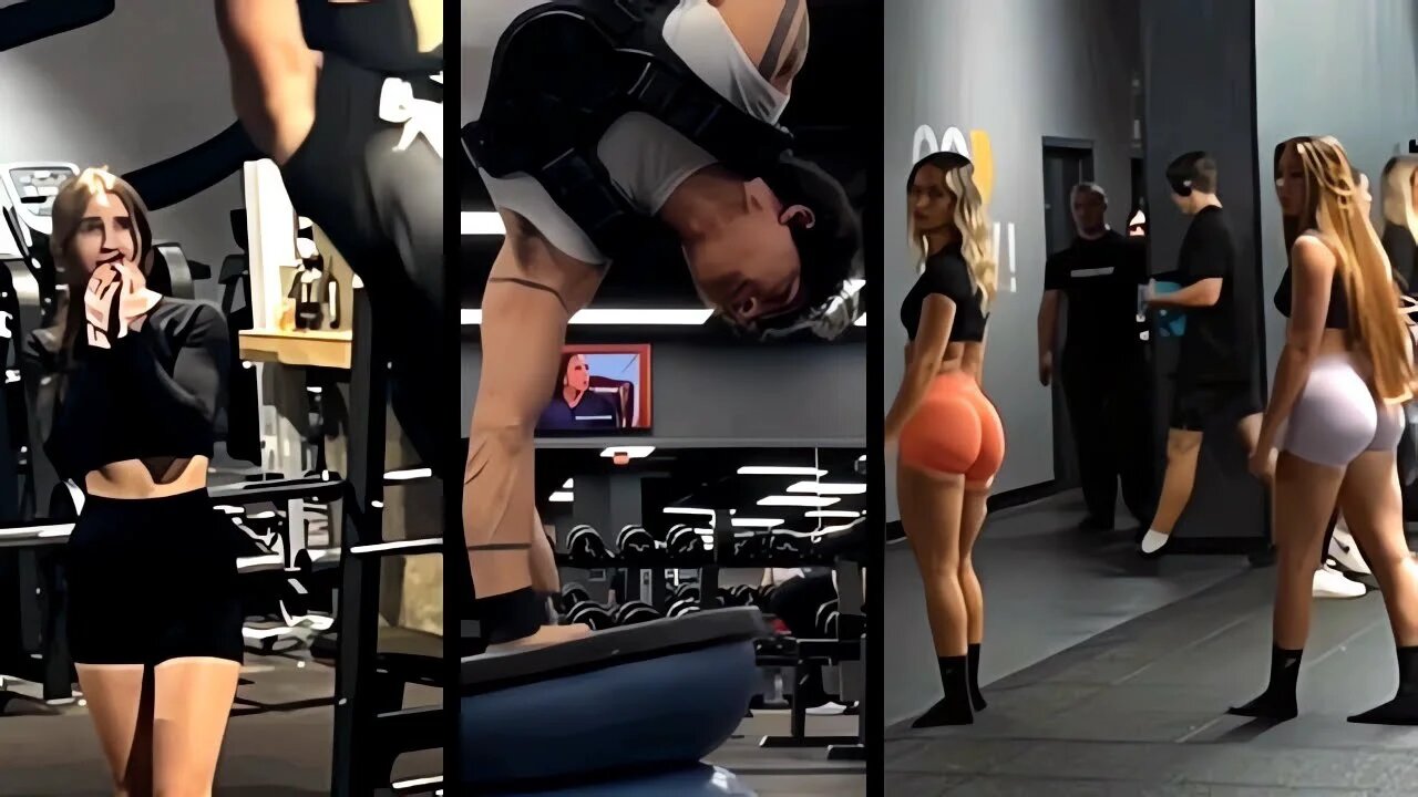 đŸ”¥Scaring People in The Gym With Calisthenics #100
