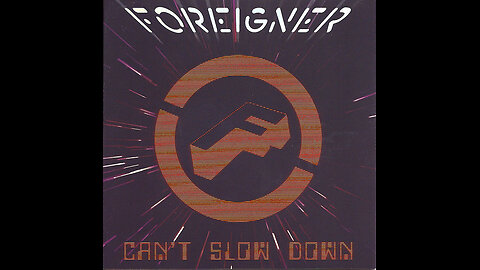 Foreigner - Can't Slow Down (Germany) 2009/2010 CD