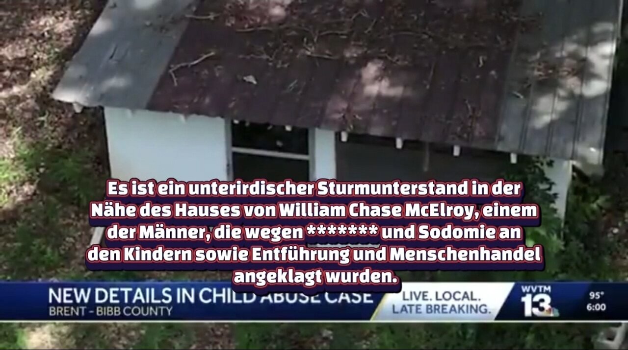 Children rescued from a secret underground bunker in Alabama