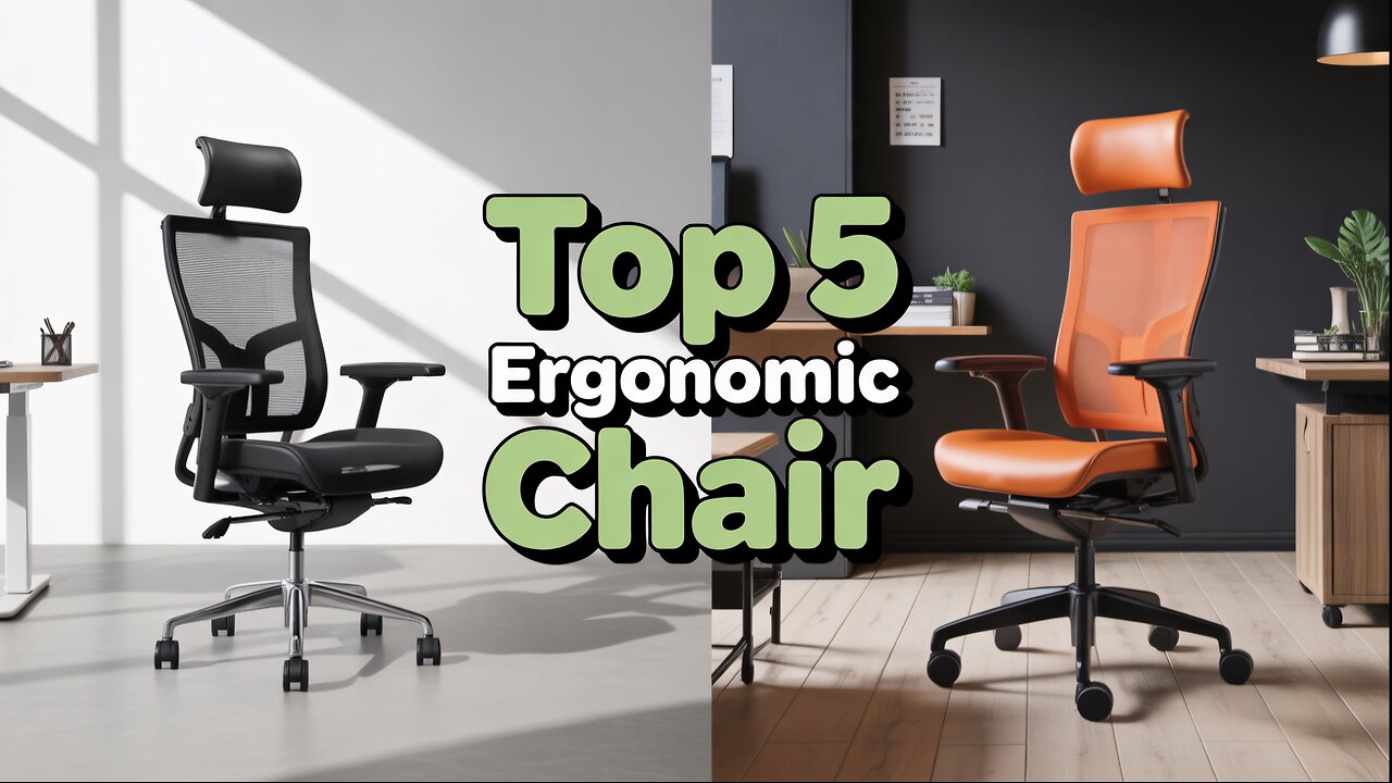 Top 5 BEST Ergonomic Chair (2025) | Budget, Must Know Before You Buy