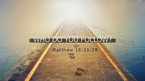 Who will you follow? | contemporary
