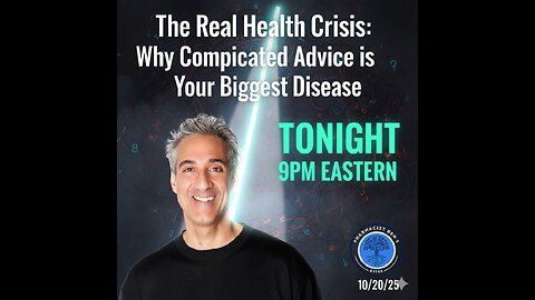 Pharmacist Ben: The Real Health Crisis: Why Complicated Advice is Your Biggest Disease PBB 10/20/25