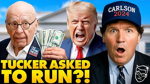Tucker Carlson Stuns Internet: Exposes Secret Fox News Plot To Run Tucker Against Trump in 2024…
