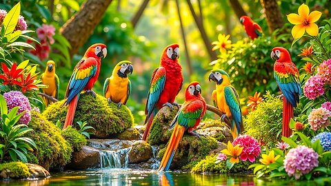 Wild birds In Incredible Gardens