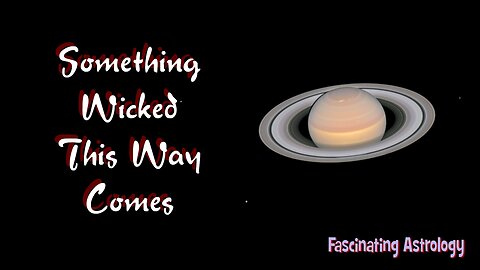 Something Wicked This Way Comes (Viewer Discretion Advised)
