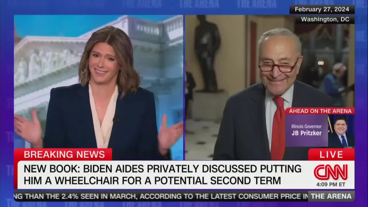 Chuck Todd Tees off on Schumer: ‘You’re Part of the Problem’
