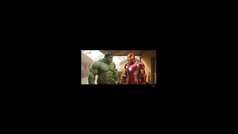 Hulk and iron Man