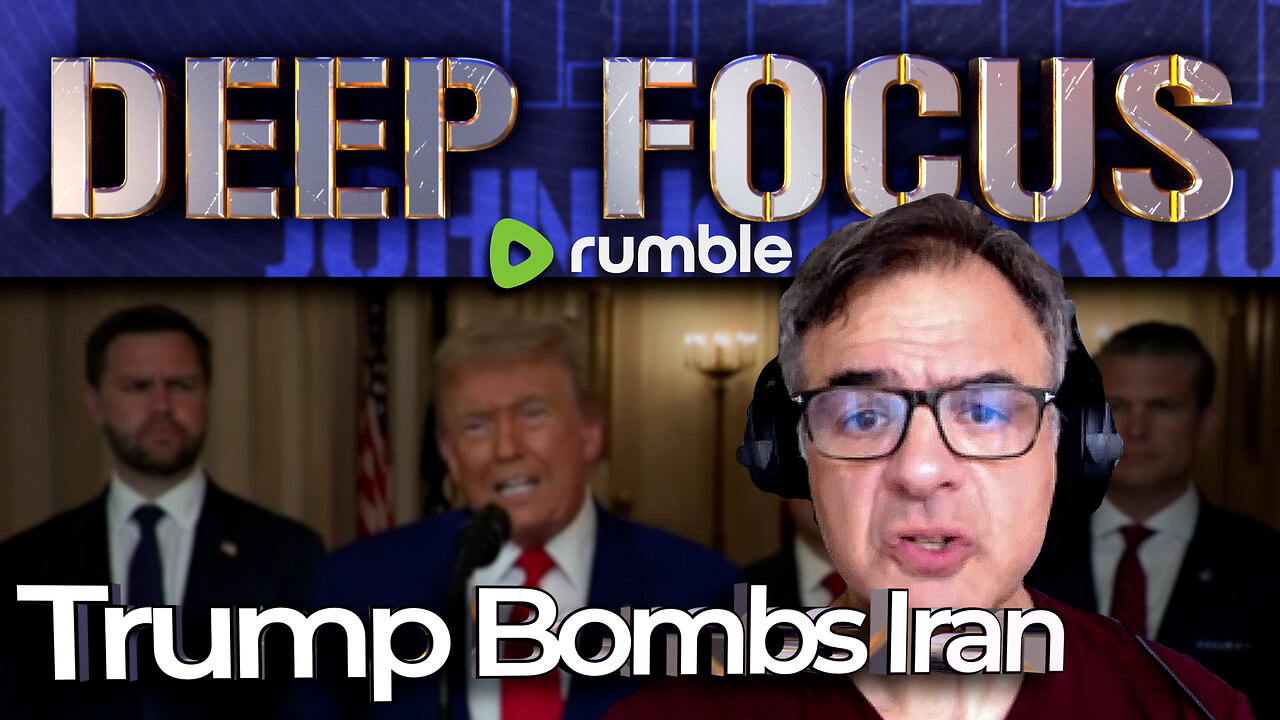 Trump Attacked Iran - John Kiriakou Exposes What Comes Next | DEEP FOCUS re-air from Jedaal TV