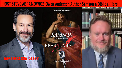 Dr. Owen Anderson Pastor and Author of Samson A Biblical Hero| HLJ EP367