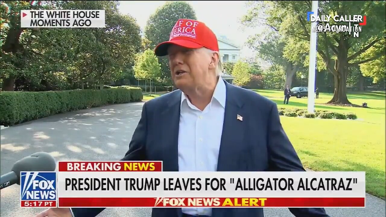 Trump Jokes About Alligator-Filled Alcatraz for Migrants