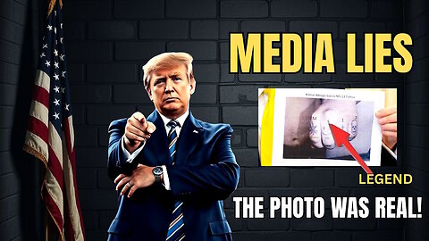 MEDIA GASLIGHTING: The Truth Behind Trump's MS-13 Deportation Photo