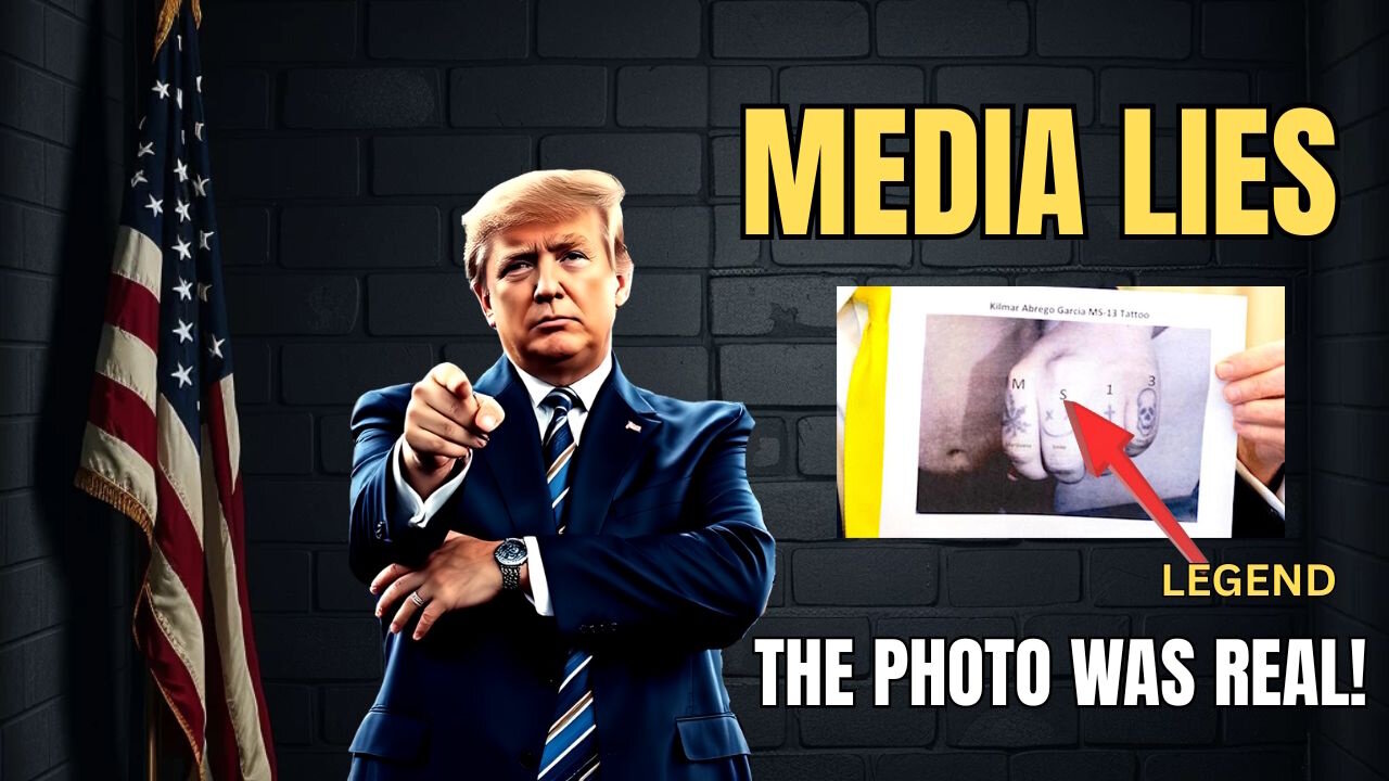 MEDIA GASLIGHTING: The Truth Behind Trump's MS-13 Deportation Photo