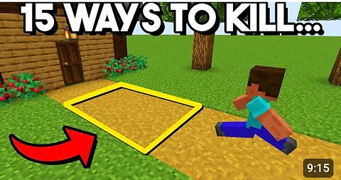 15 ways to kill your friend in Minecraft