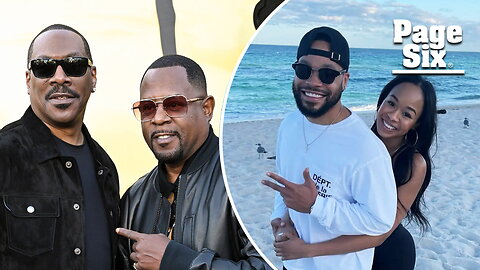 Eddie Murphy and Martin Lawrence are in-laws after their kids marry in 'quiet' wedding