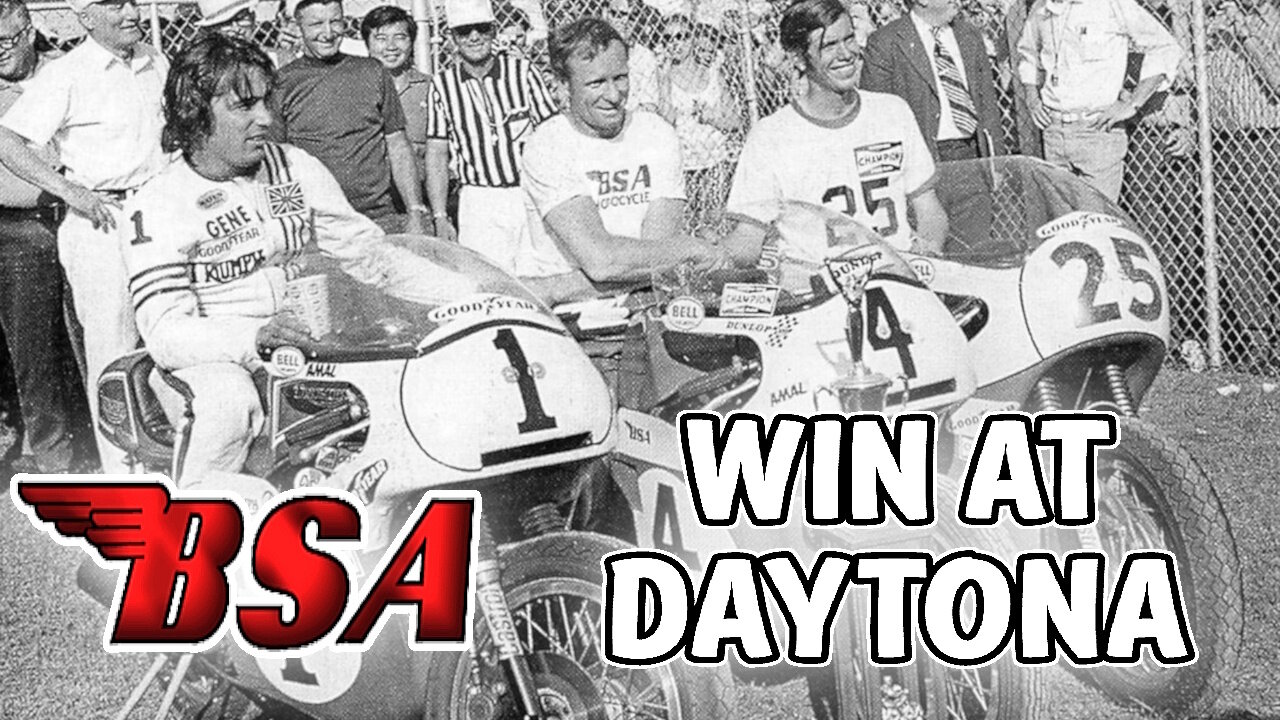 BSA Win The Daytona 200