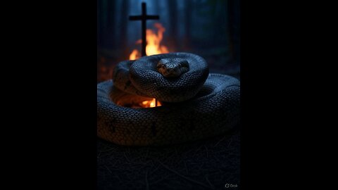 Snake in the fire
