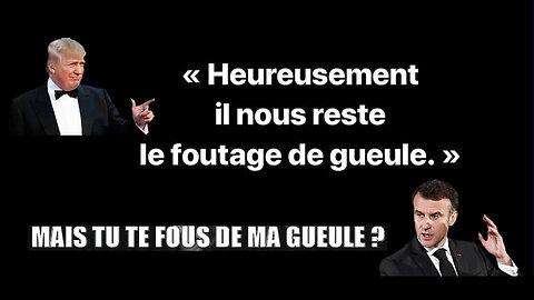 Foutage de gueule à la Maison Blanche ...
