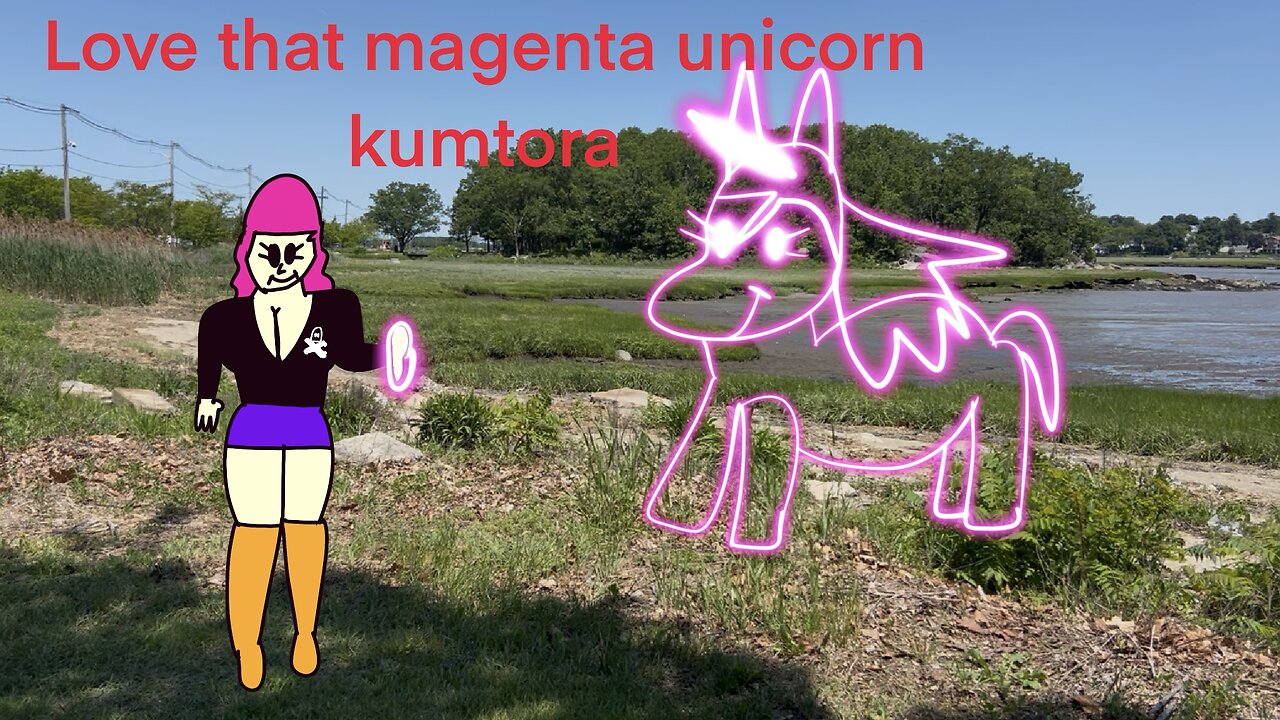 Kumatora’s magenta unicorn