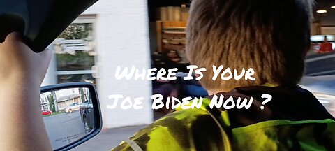 When You Drunk Where is Your Joe Biden ?
