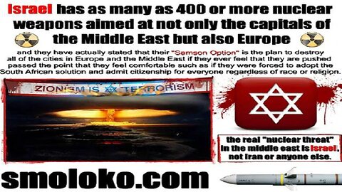 Israel's Suicidal Samson Option Must Be Dismantled