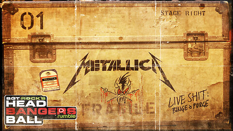 SGT Rock's Headbangers Ball Presents: Metallica Live Shit: Binge and Purge: Seattle, 29 August 1989