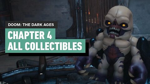 Doom - The Dark Ages - Chapter 4 Sentinel Barracks _ All Collectibles (Gold, Codex, Secret Areas)
