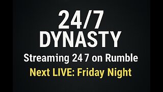 ⚡ LIVE 24/7: DynastyXL Never Sleeps | Enjoy some older streams
