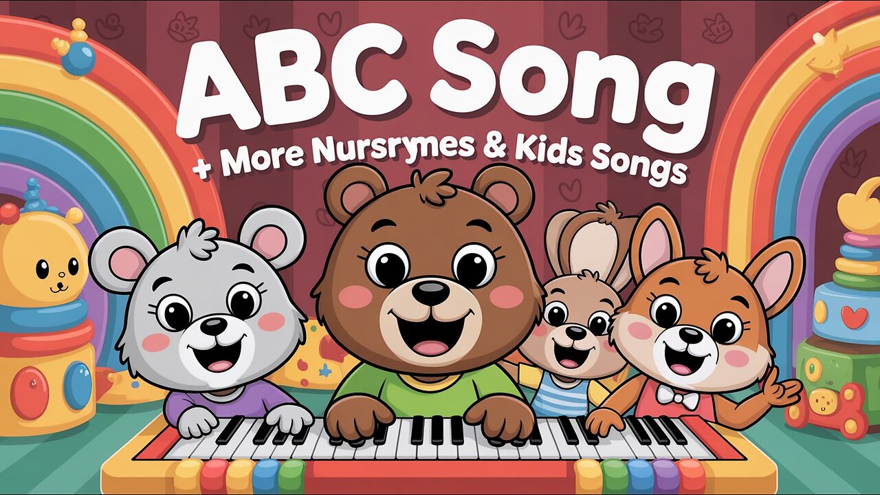 ABC Song + More Nursery Rhymes & Kids Songs