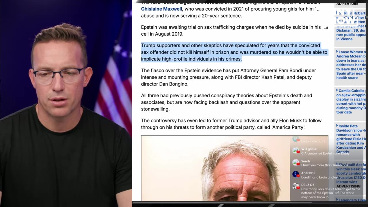 YIKES: Feds Admit To Epstein COVER-UP!?