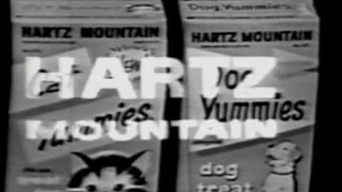 Commercial - Hartz Mountain Cat & Dog Yummies (1961)