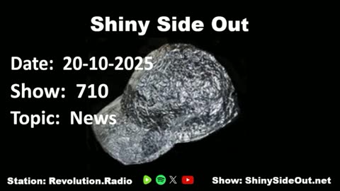 Shiny Side Out - 710 - News - 20th October 2025