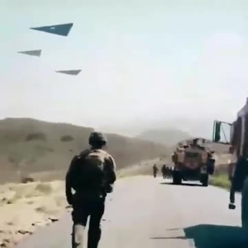 US TR 3B flying over US Military