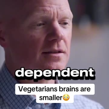 "Vegetarians have smaller brains"