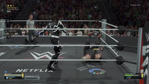 wwe 2k25 318 universe Bray Wyatt VS Shinsuke Nakamura